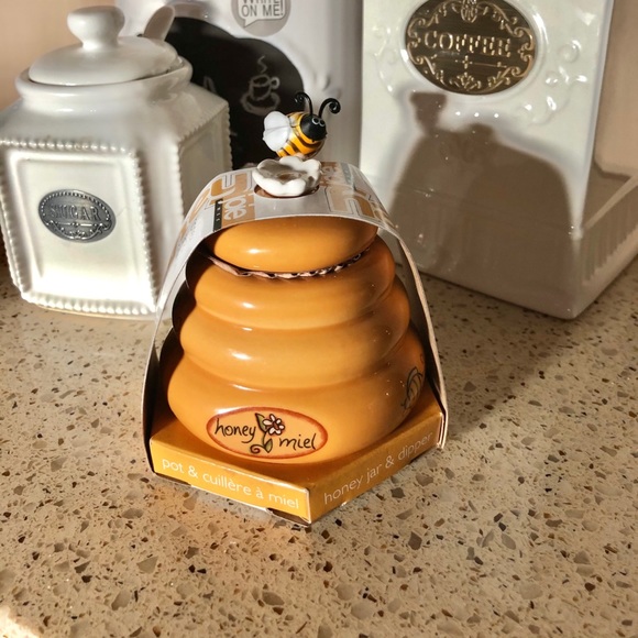 Joie Other - Honey jar and Dipper